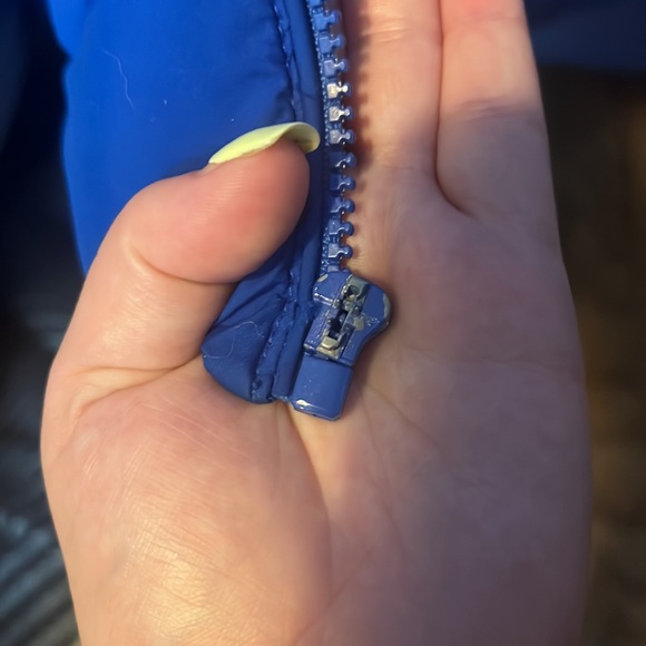 Blue hollister winter jacket - Picture 3 of 3